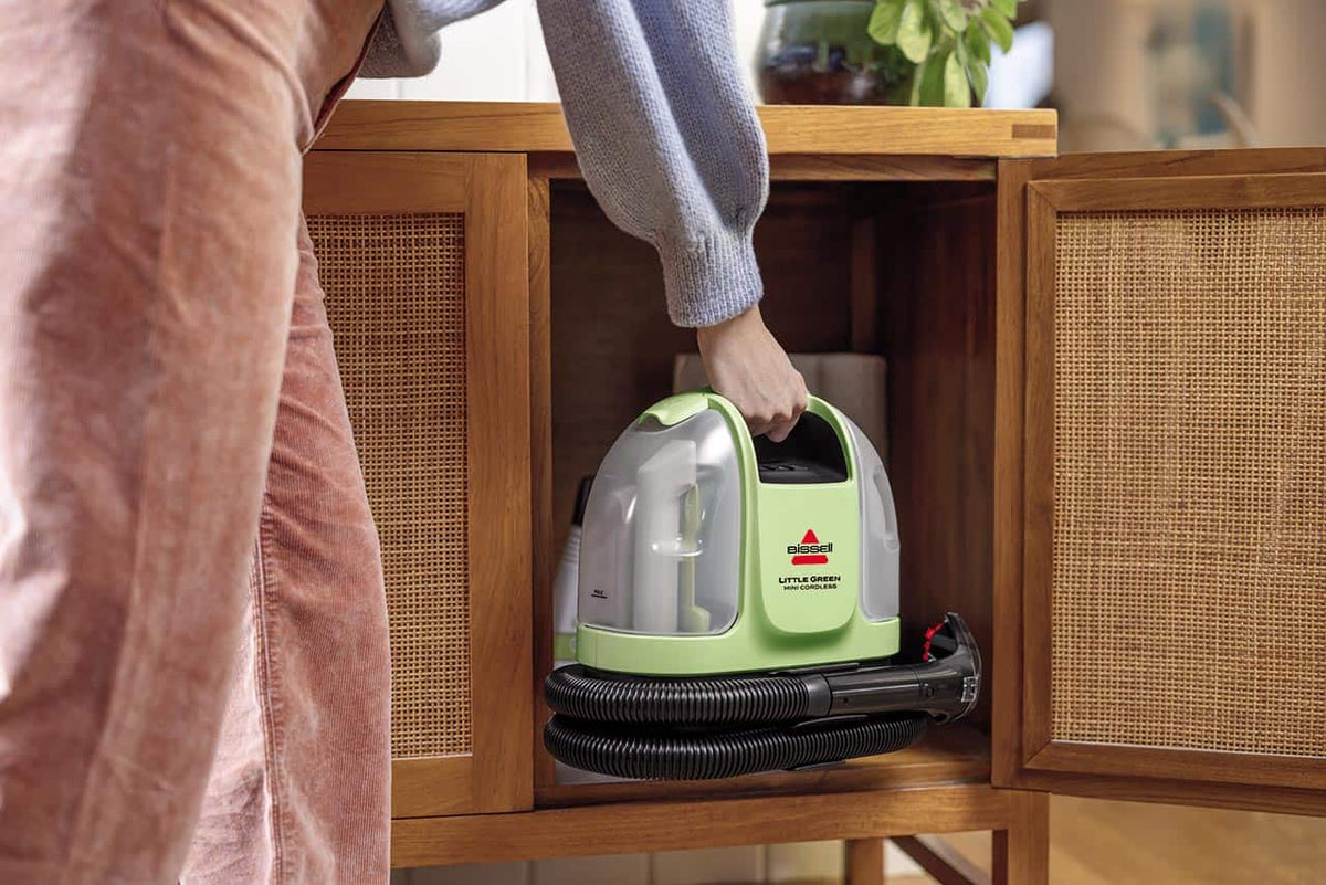 BISSELL - Little Green Mini Cordless Carpet Cleaner - Tea