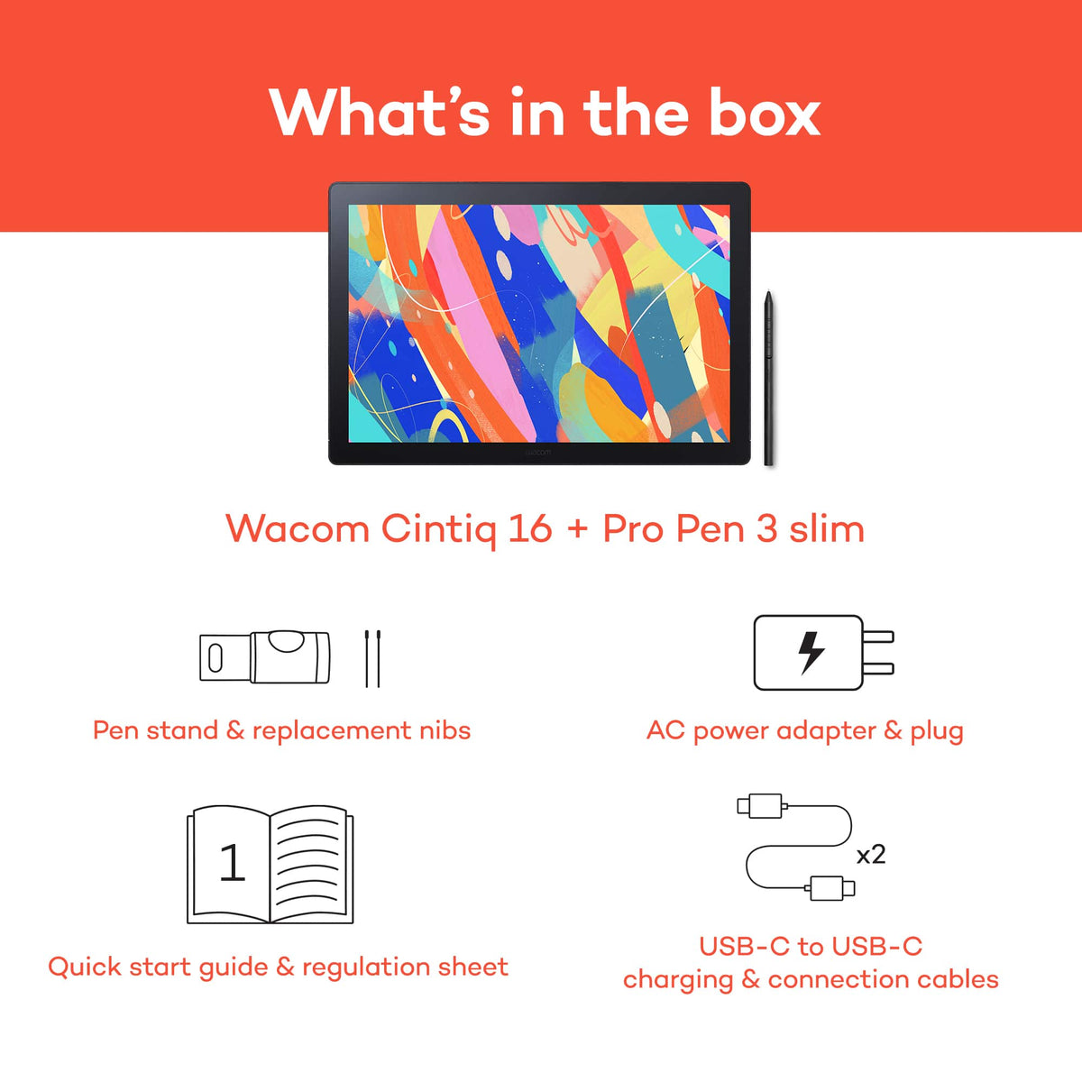 Wacom - Cintiq 16 Drawing Tablet - Black