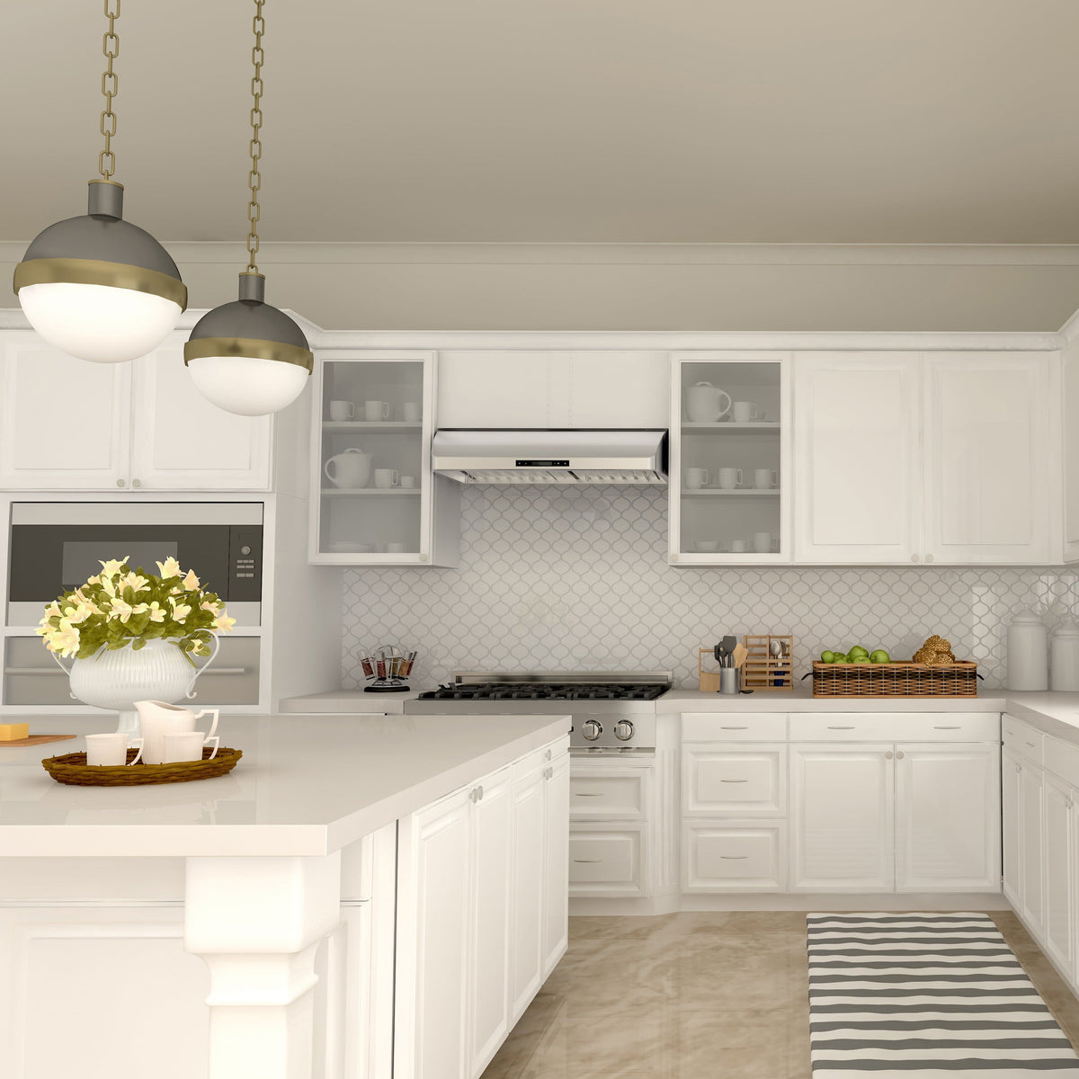 ZLINE - 30 inches - Convertible - Under cabinet Range Hood - Silver
