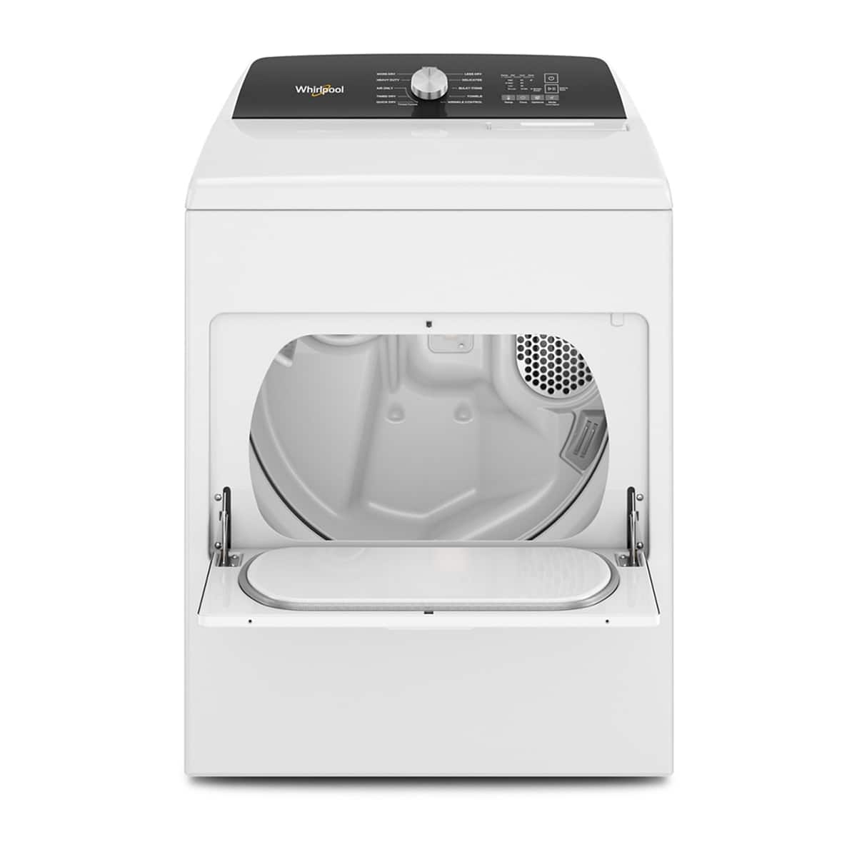 Whirlpool - 7.0 Cu. Ft. Electric Dryer with Moisture Sensing - White