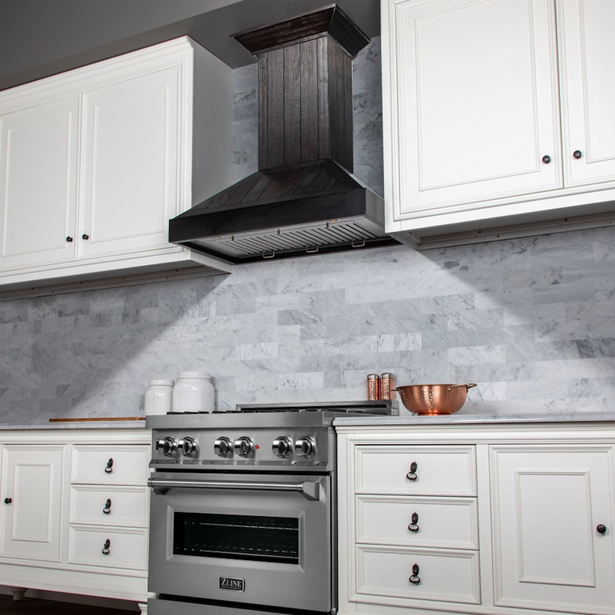 ZLINE - 30 inches - Externally Vented - Wall Range Hood - Black