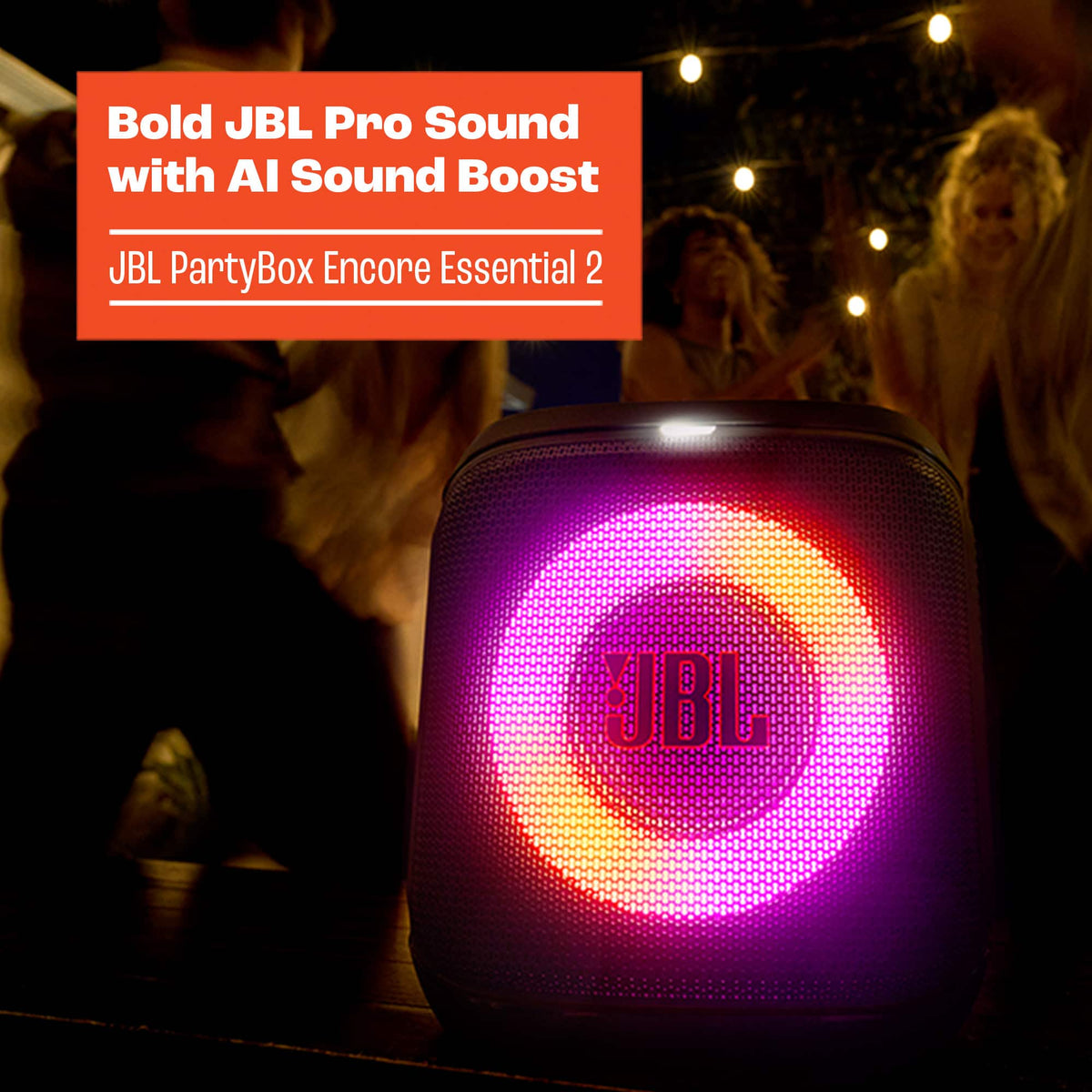 JBL - PartyBox Encore Essential 2 - Portable party speaker - 2025 - Black