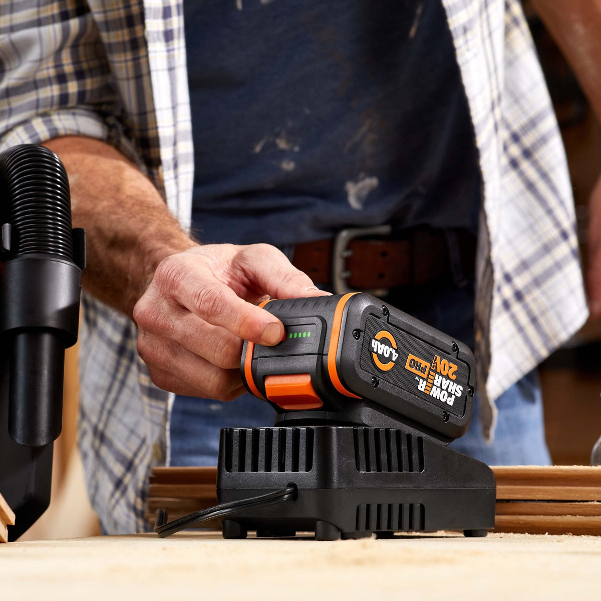 WORX - 20V Power Share PRO 4.0Ah Lithium Battery