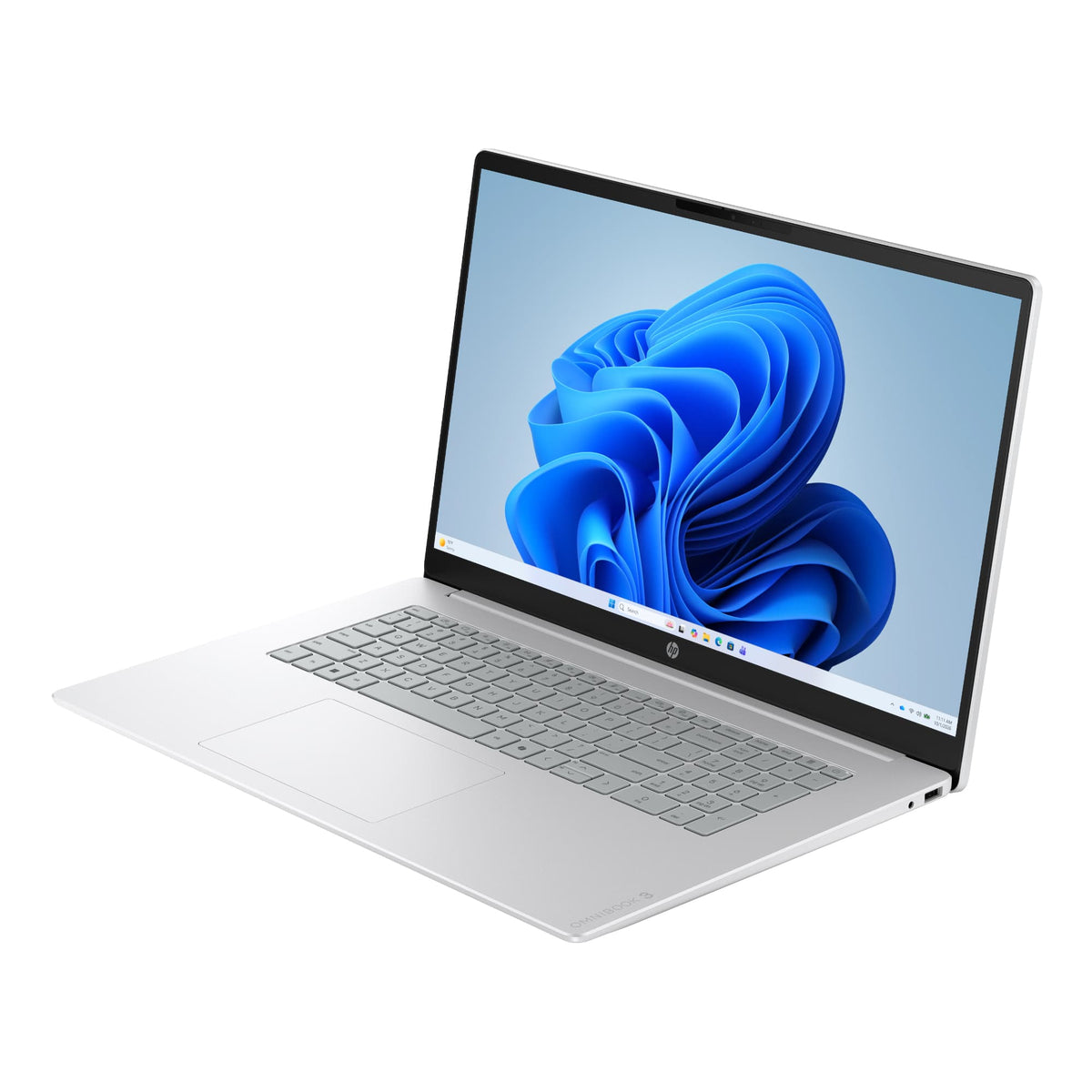 HP - OmniBook 3 - 17.3" Full HD Laptop - AMD Ryzen 5 40 (2025) - 8GB Memory - 512GB SSD - Glacier Silver