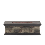 Contemporary Rectangle Fire Pit 50, 000 Btu Magnesium Oxide - Stone Gray
