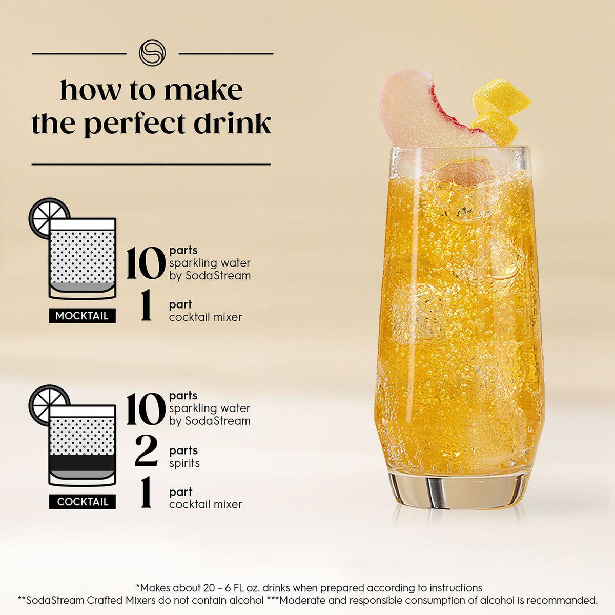 SodaStream - Crafted Mixers 3-Pack Variety Pack