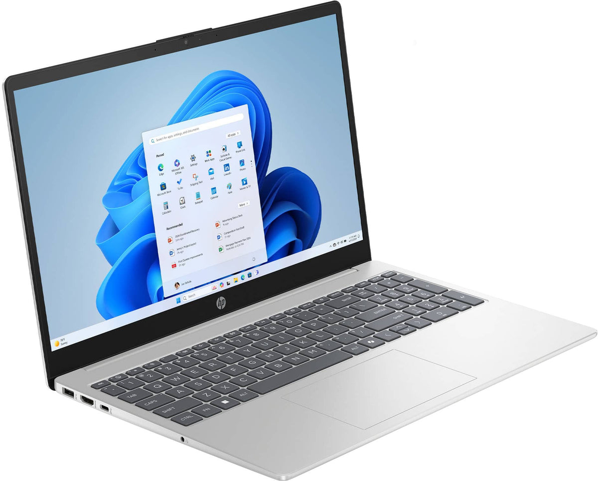 HP - 15.6" Full HD Touchscreen Laptop - AMD Ryzen 7 (2023) - 16GB Memory - 512GB SSD - Natural Silver