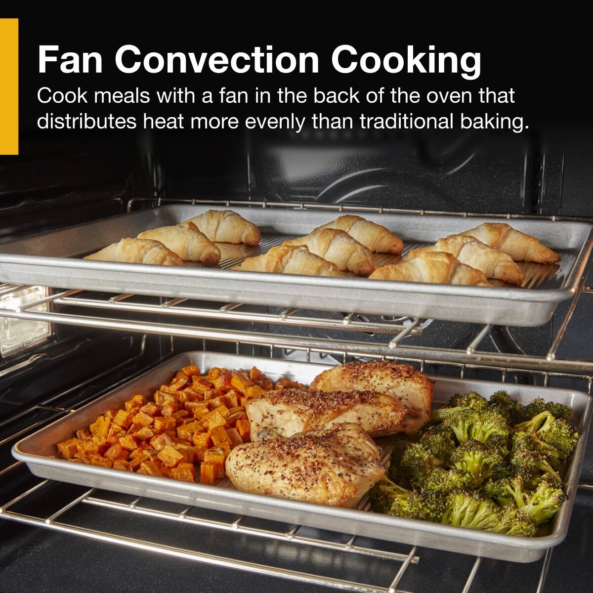Whirlpool - 30" Built-In Single Electric Convection Wall Oven with Air Fry When Connected - Stainless Steel
