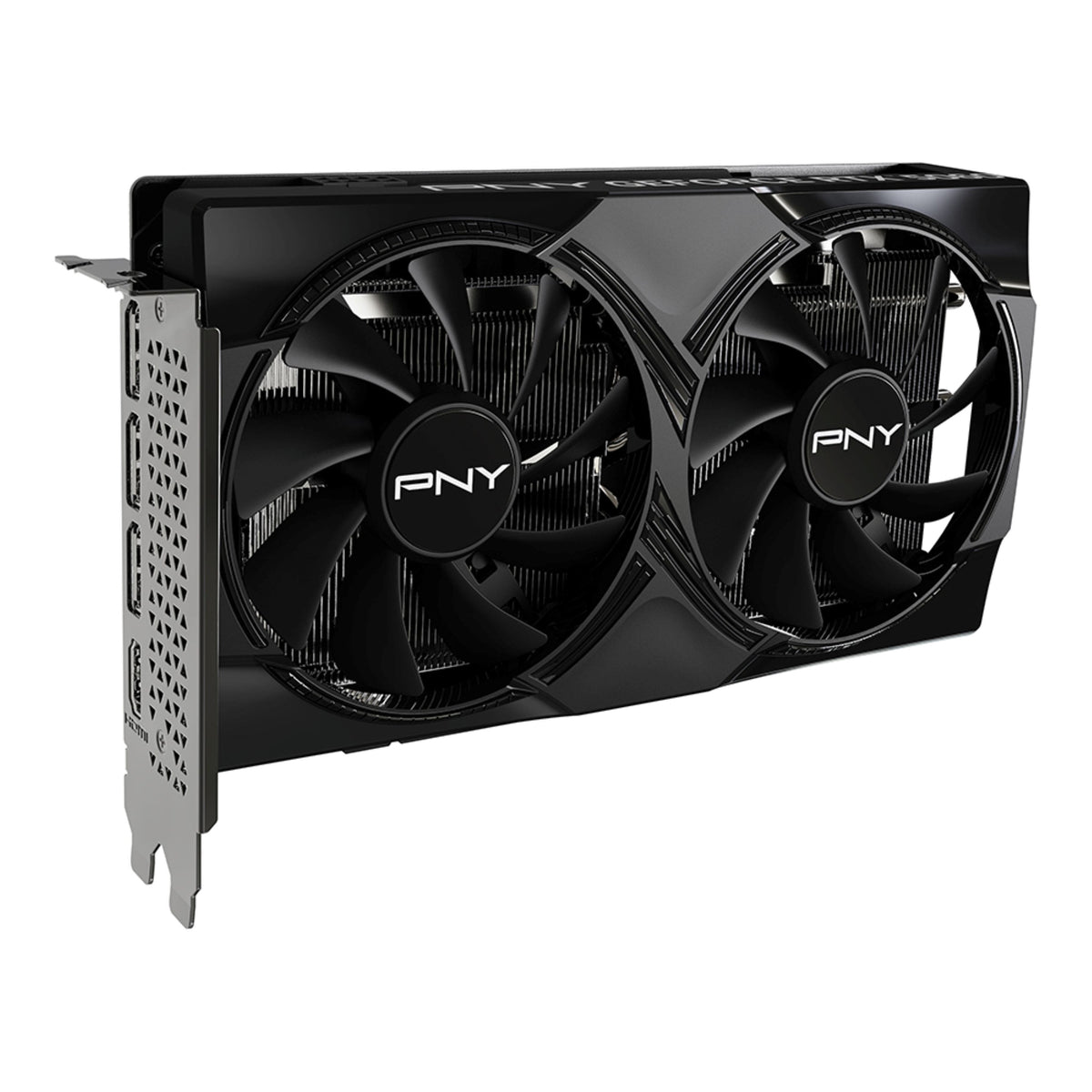 PNY - GeForce RTX 5060 Overclocked 8GB GDDR7 PCI Express 5.0 Graphics Card with Dual Fan - Black