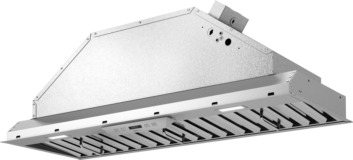 Zephyr - 40 inches - Externally Vented - Shell Range Hood - Stainless Steel