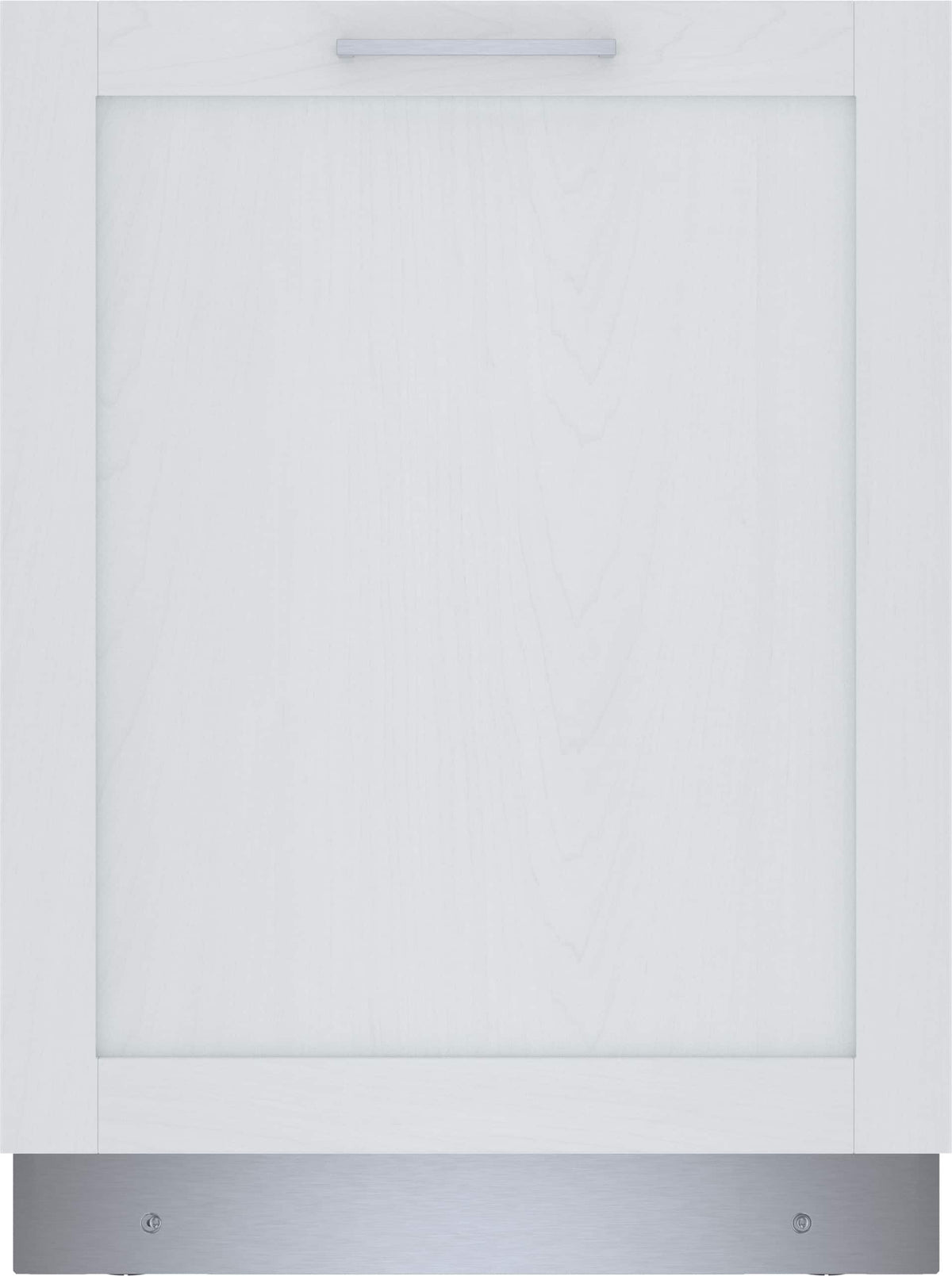 Bosch - 300 Series 24" ADA Compliant Top Control Smart Built-In Stainless Steel Tub Dishwasher, 48 dBA - Custom Panel Ready