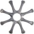 KICKER - 12" Round Grille - Gray