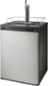 Insignia™ - 5.6 Cu. Ft. 1-Tap Beverage Cooler Kegerator - Stainless Steel