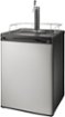 Insignia™ - 5.6 Cu. Ft. 1-Tap Beverage Cooler Kegerator - Stainless Steel