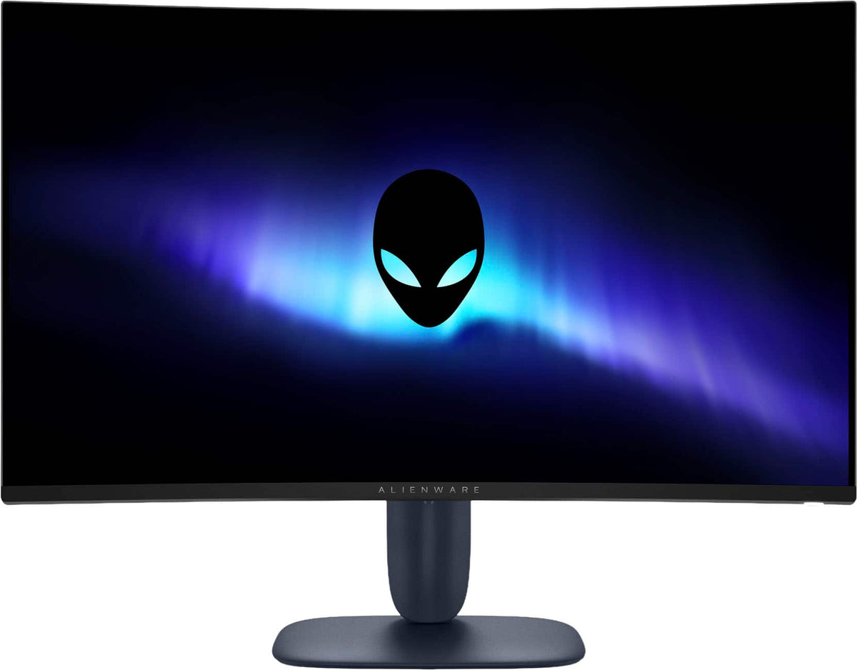 Alienware - AW3225DM 32" VA LED Curved QHD 180Hz 1ms FreeSync Gaming Monitor with HDR (HDMI, DisplayPort, USB) - Interstellar Indigo