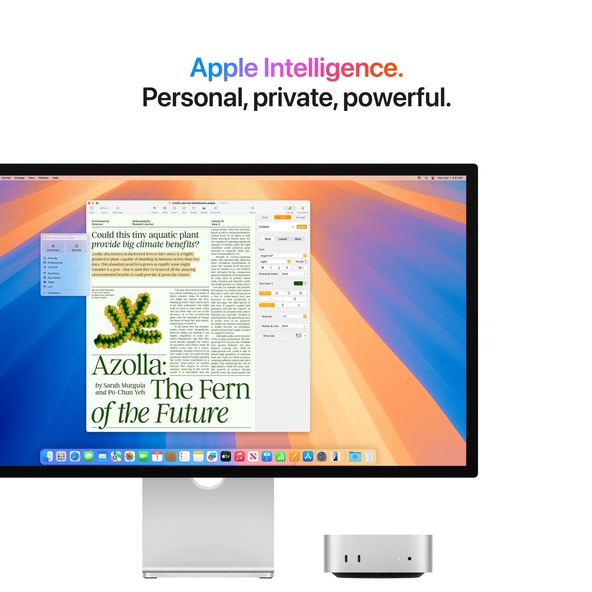 Apple - Refurbished Mac mini Desktop - Latest Model - M4 chip - Built for Apple Intelligence - 16GB Memory - 256GB SSD - Silver