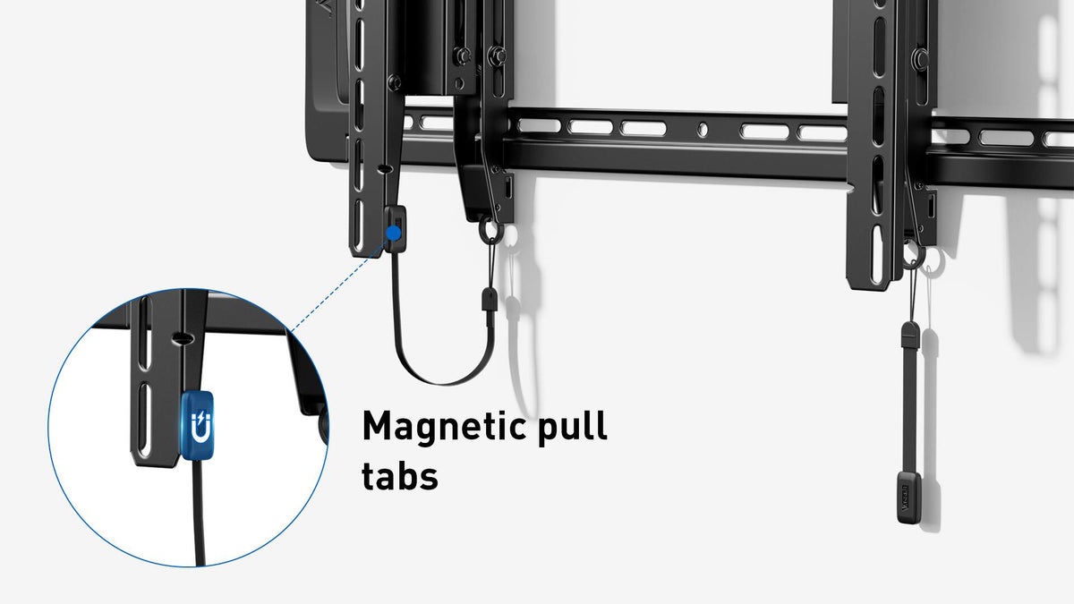 ErgoAV - 42″-98″ Extend & Tilt TV Mount - Black