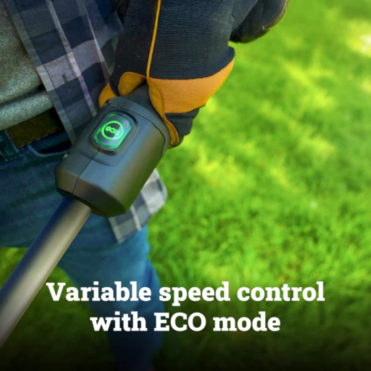 WORX - Nitro WG176 20V Brushless Adjustable 13''- 15'' Cordless String Trimmer - Black