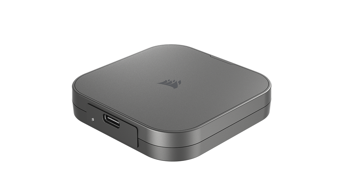CORSAIR - EX400U USB4 2TB External Portable SSD - Gray