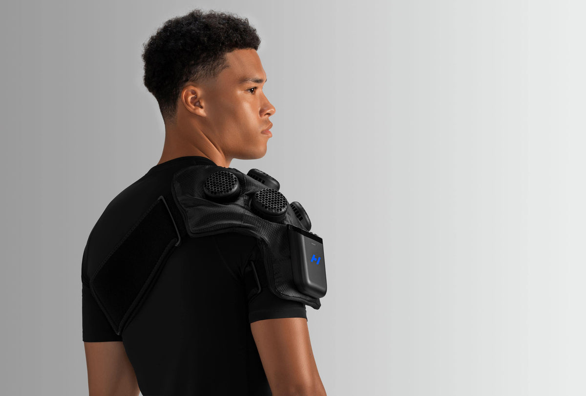 Hyperice - X 2 Shoulder Contrast Therapy Device - Black