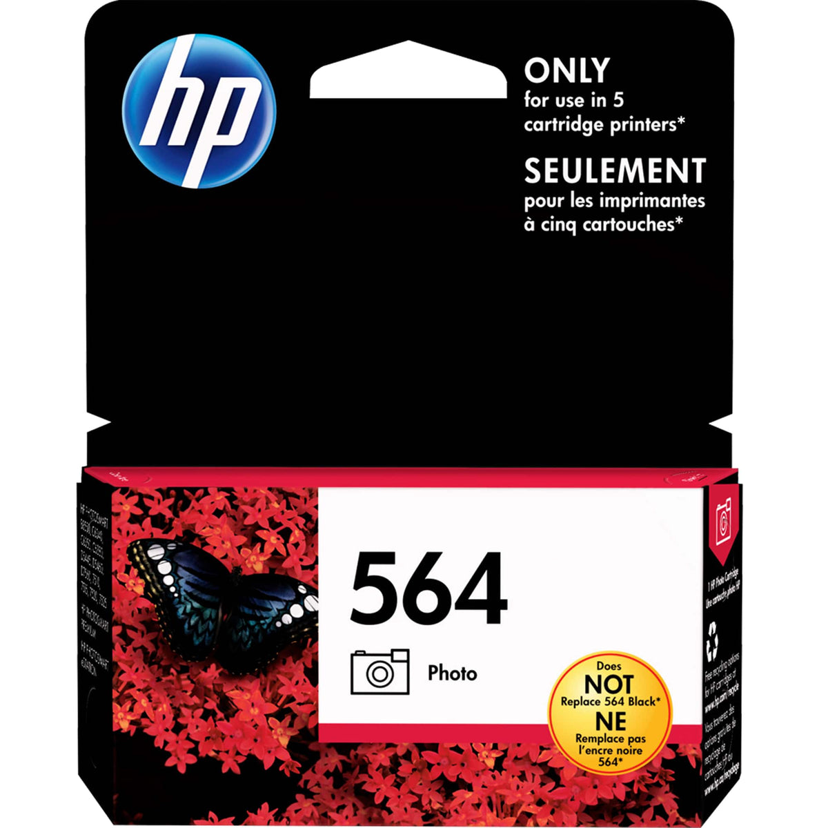 HP - 564 Standard Capacity Ink Cartridge - Photo Black