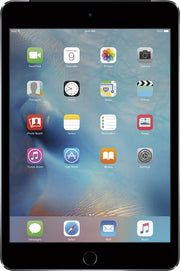 Apple - Geek Squad Certified Refurbished iPad mini 4 Wi-Fi + Cellular 64GB - Space Gray (Unlocked)