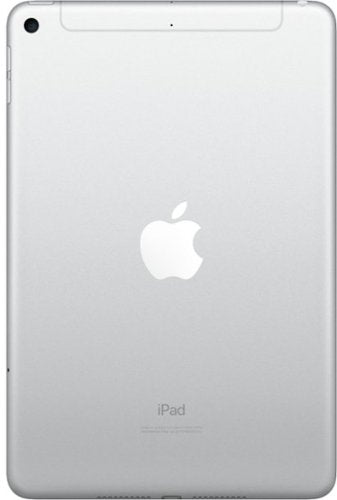 Apple - Geek Squad Certified Refurbished 7.9-Inch iPad mini - (5th Generation) with Wi-Fi + Cellular - 256GB - Silver (Unlocked)