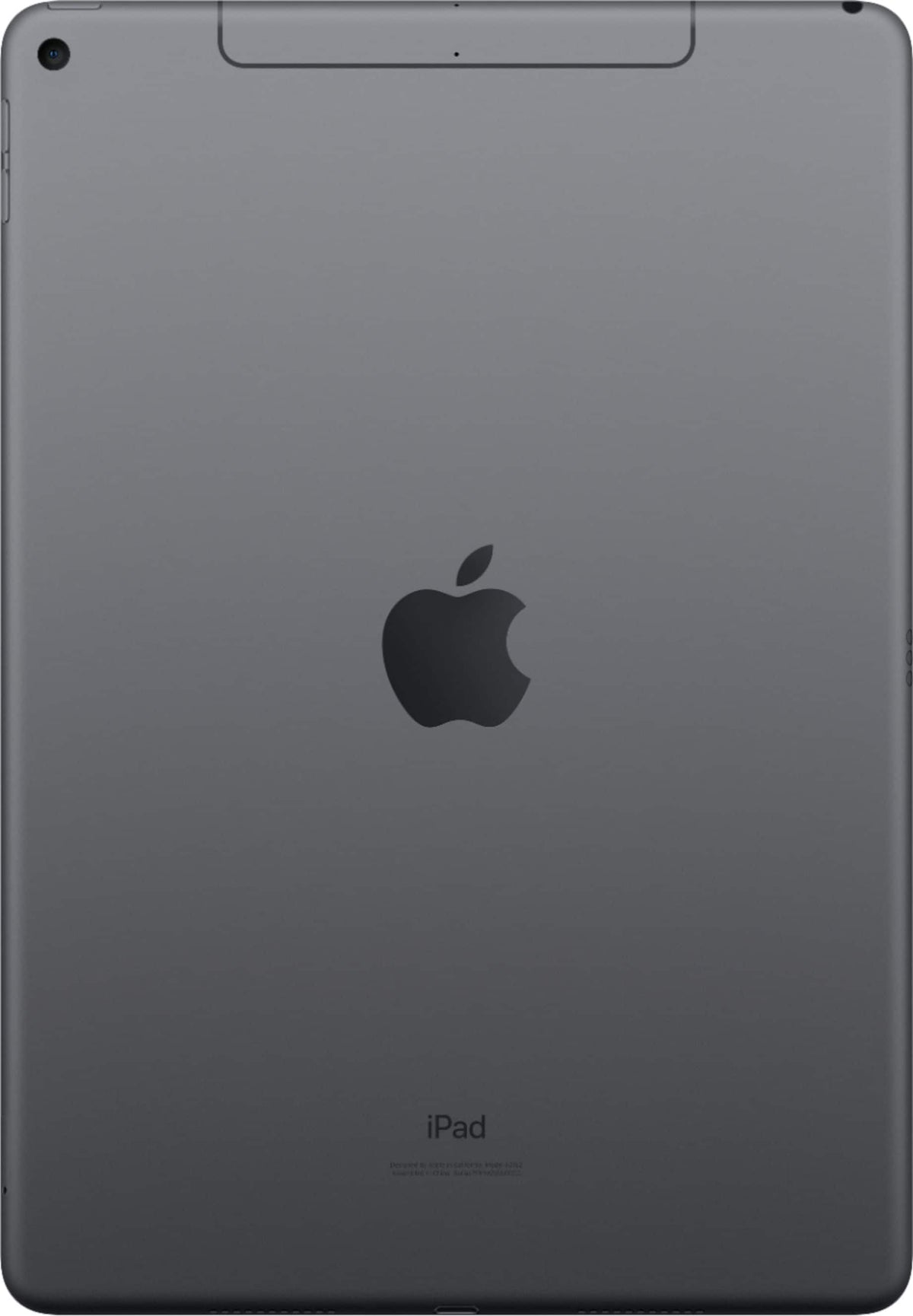 Apple - Geek Squad Certified Refurbished iPad Air (3rd Generation) with Wi-Fi + Cellular - 64GB - Space Gray (Unlocked)