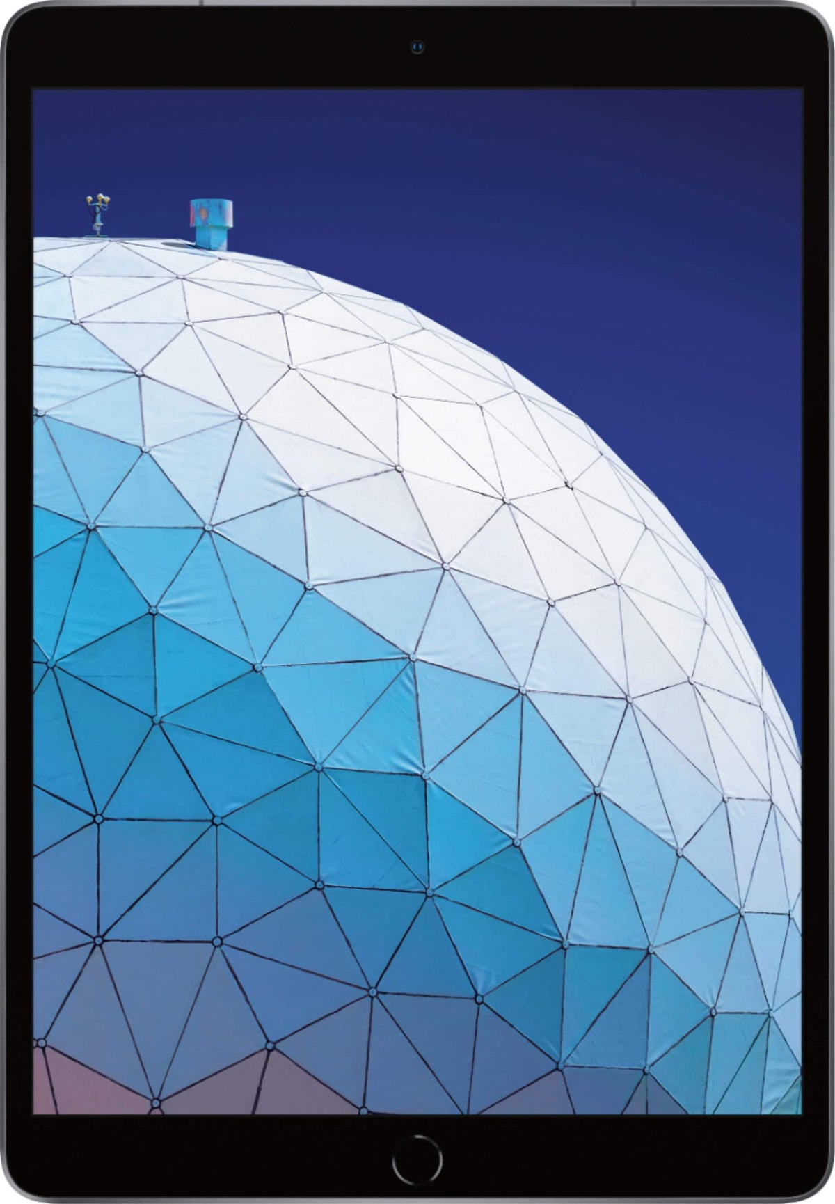 Apple - Geek Squad Certified Refurbished 10.5-Inch iPad Air (3rd Generation) with Wi-Fi + Cellular - 256GB - Space Gray (Unlocked)