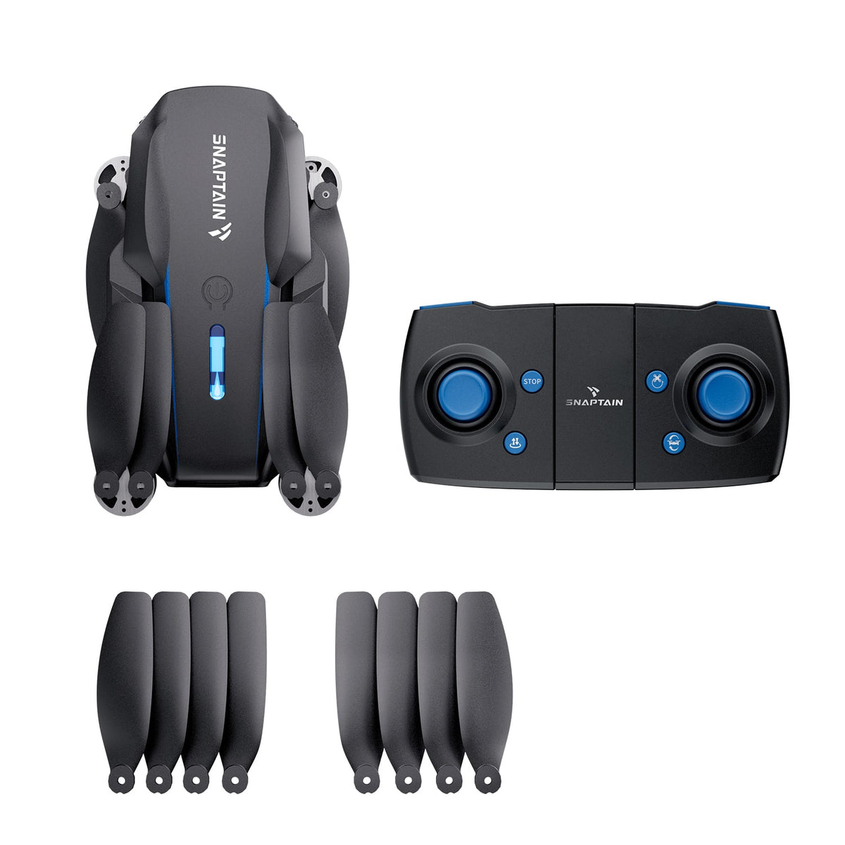 Snaptain - S5C Elite 1080p Drone with Remote Controller - Black