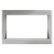 DCS by Fisher & Paykel - 25.8" Trim Kit for Microwaves - Stainless Steel
