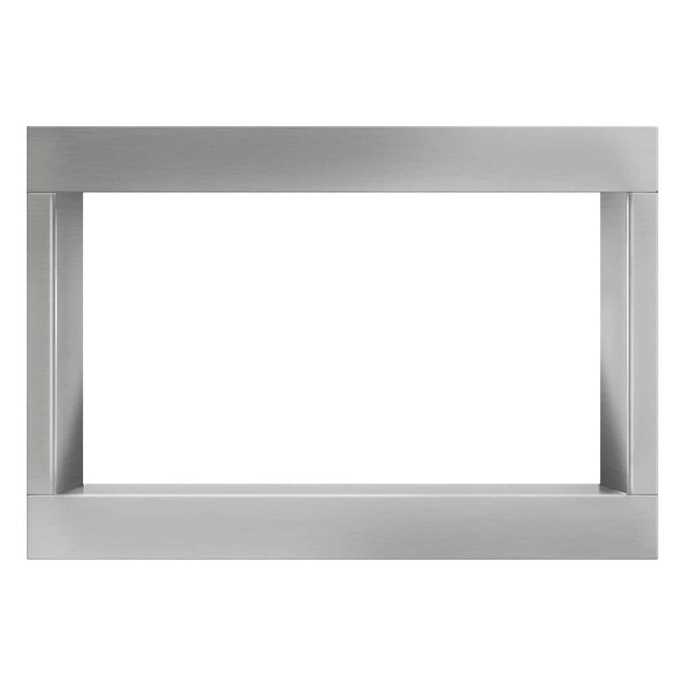 DCS by Fisher & Paykel - 25.8" Trim Kit for Microwaves - Stainless Steel
