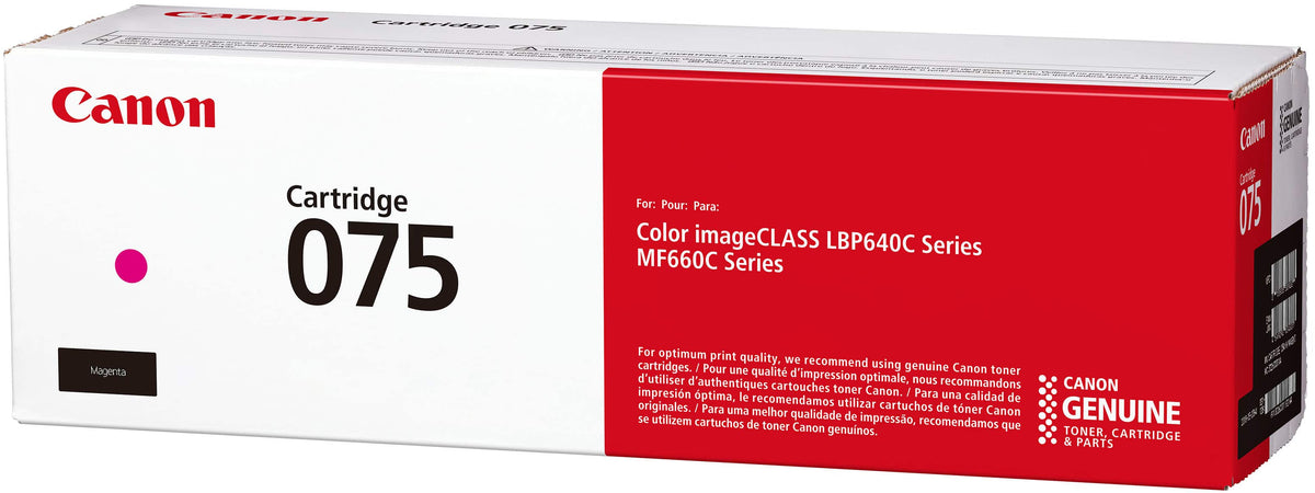 Canon - Toner 075 Standard Yield Toner Cartridge - Magenta