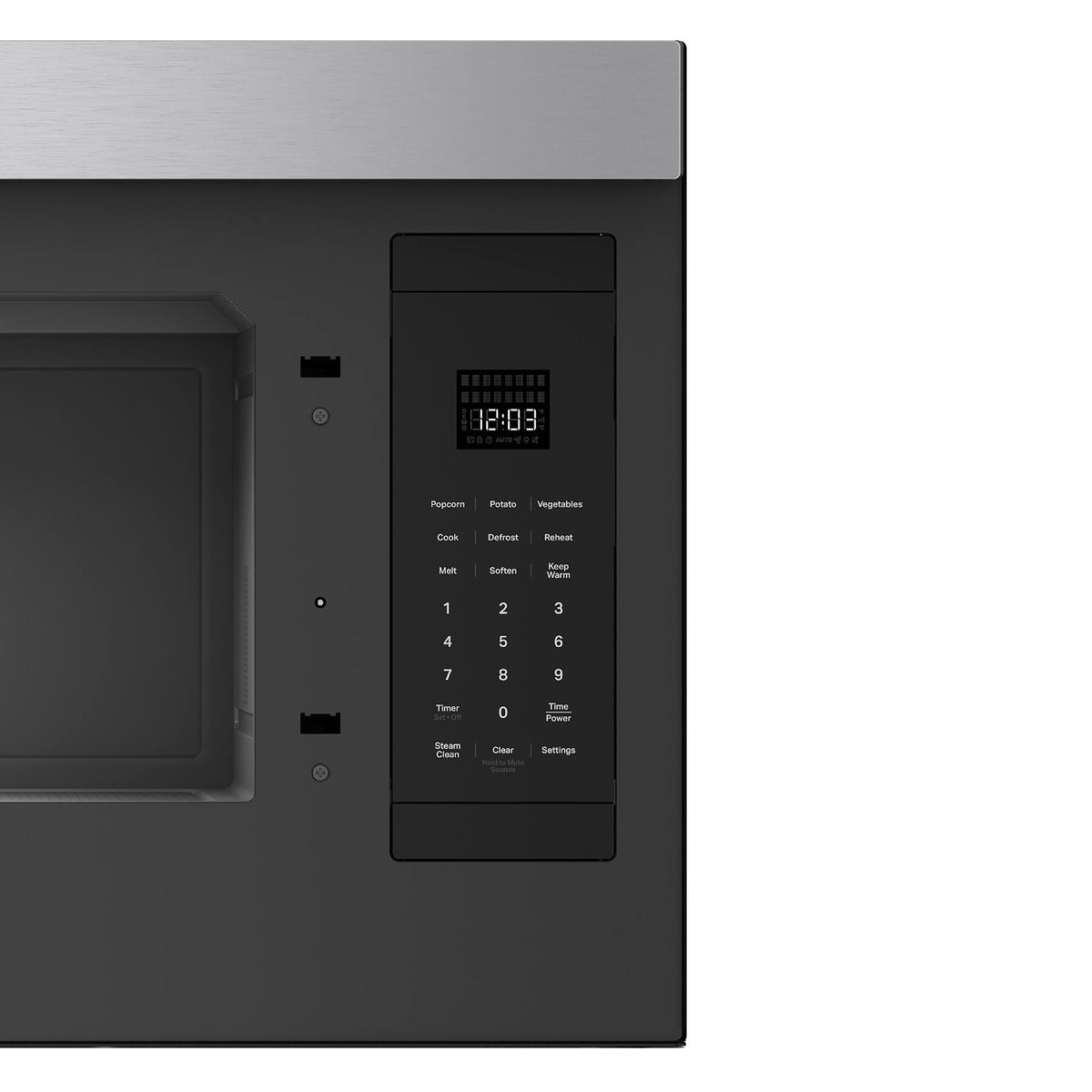 KitchenAid - 1.1 Cu. Ft. Over-the-Range Microwave with Flush Built-in Design and PrintShield Finish - Stainless Steel
