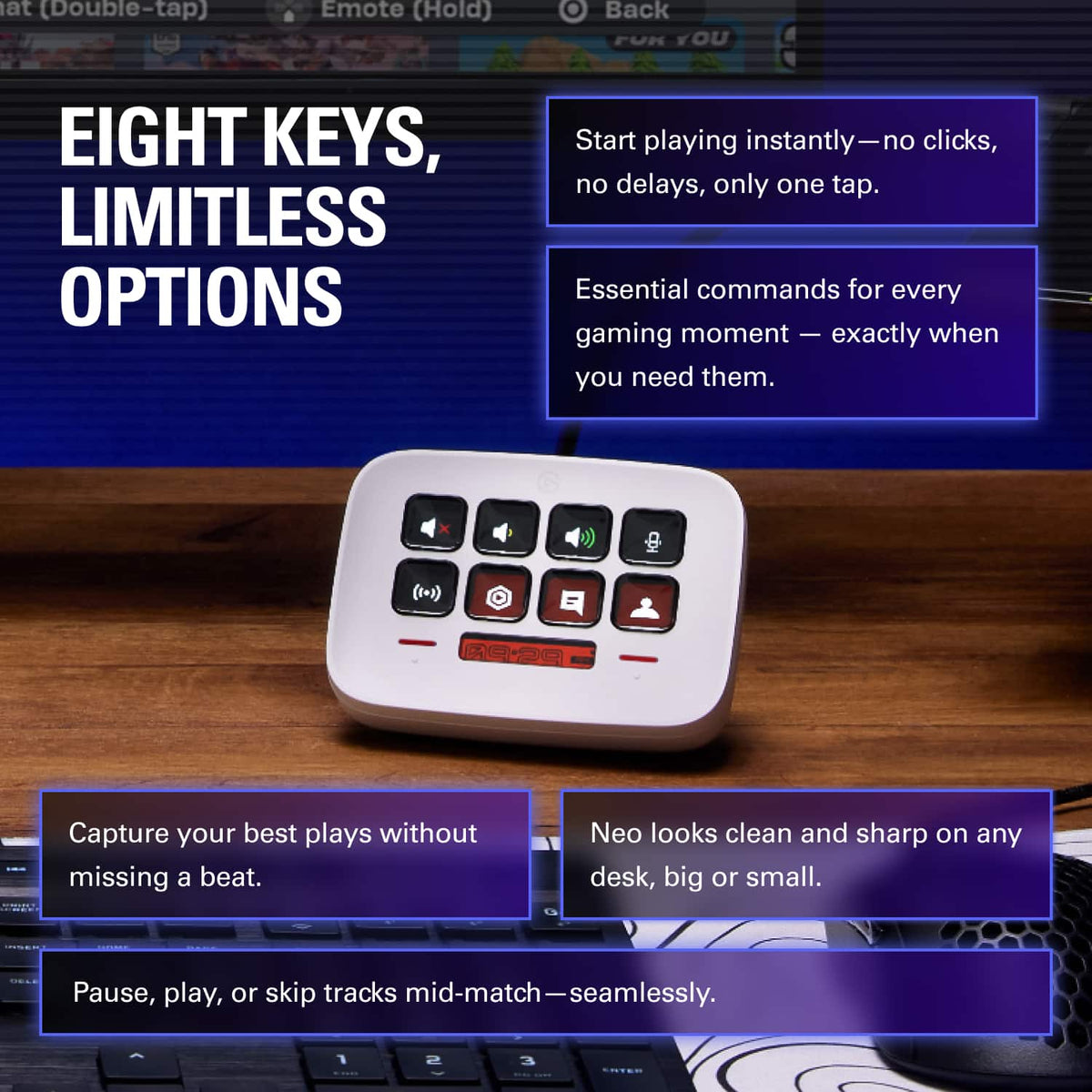 Elgato - Stream Deck Neo - White