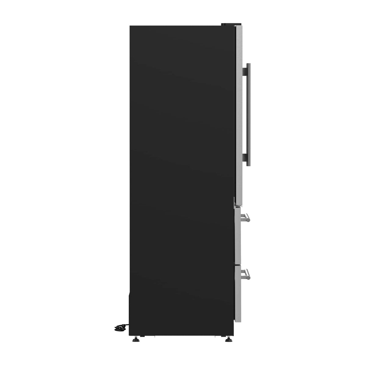 Forno Appliances - Campania 120-Bottle Built-In Dual Zone Wine Cellar & Beverage Cooler - Stainless Steel