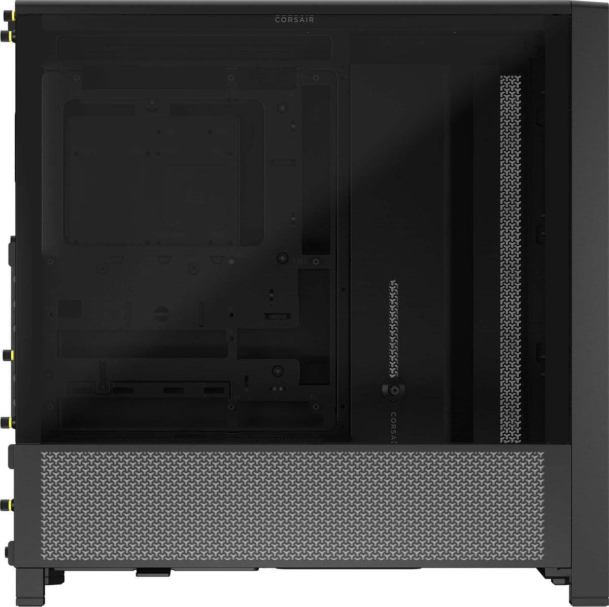 CORSAIR - FRAME 4000D RS ATX Mid-Tower PC Case - Black