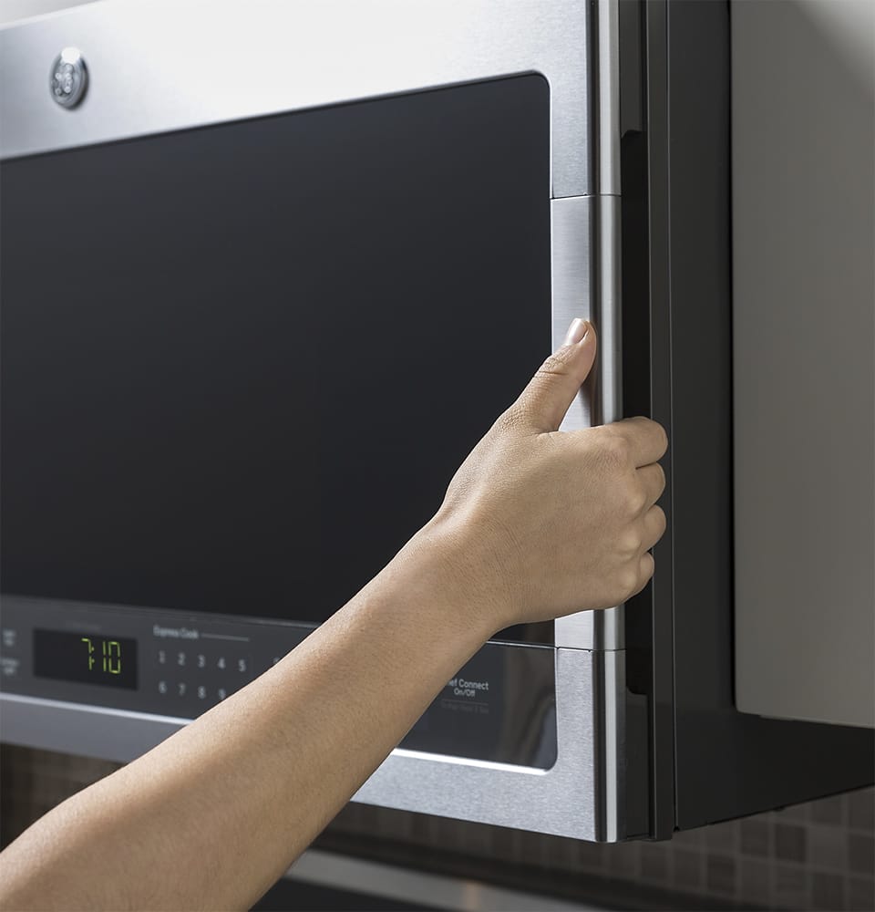 GE Profile - 2.1 Cu. Ft. Over-the-Range Microwave with Sensor Cooking and Chef Connect - Stainless Steel