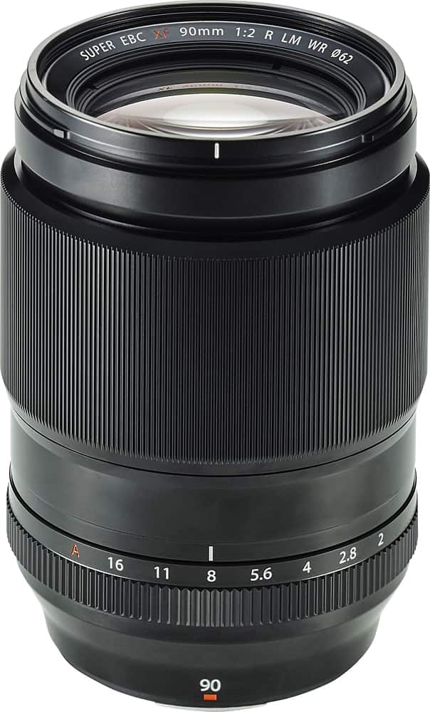 Fujifilm - XF90mmF2 LM WR Lens - Black