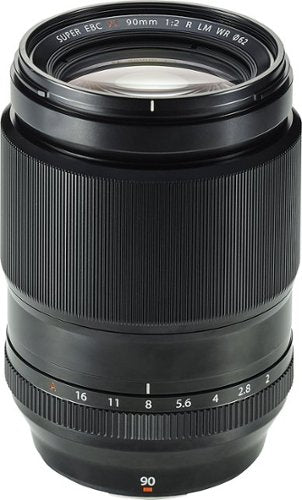 Fujifilm - XF90mmF2 LM WR Lens - Black