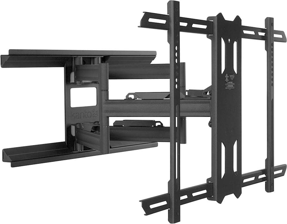 Kanto - Full-Motion TV Wall Mount for Most 39" - 80" TVs - Extends 24" - Black