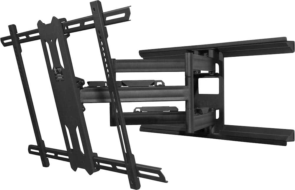 Kanto - Full-Motion TV Wall Mount for Most 39" - 80" TVs - Extends 24" - Black