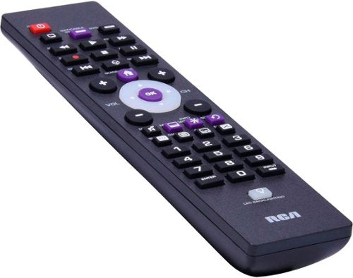 RCA - 3-Device Backlit Universal Remote - Black
