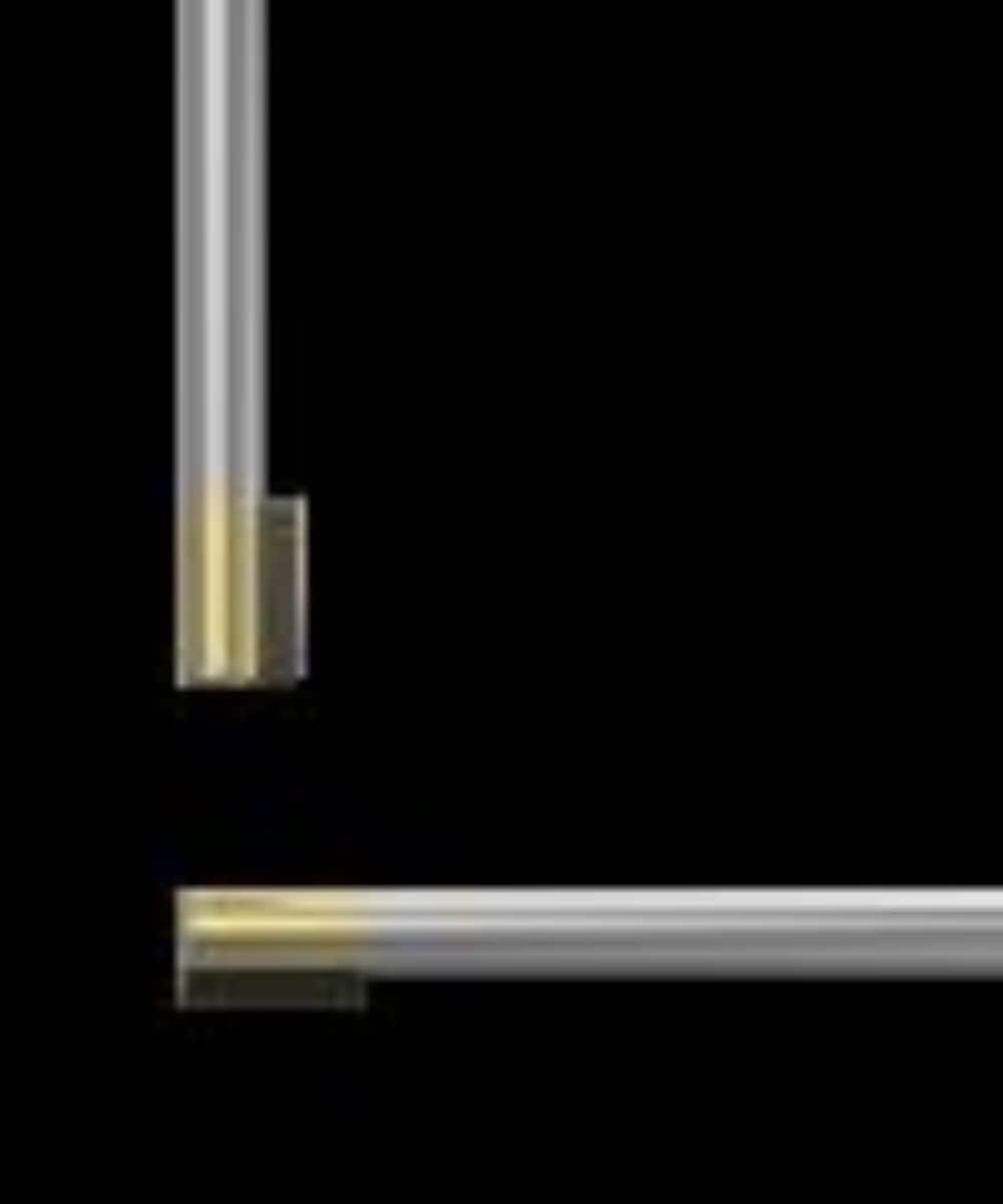 Fisher & Paykel - l Round Flush Handle Kit for Integrated Refrigerator Freezer Compatible with 36" F&P Integrated Refrigerator - Brass