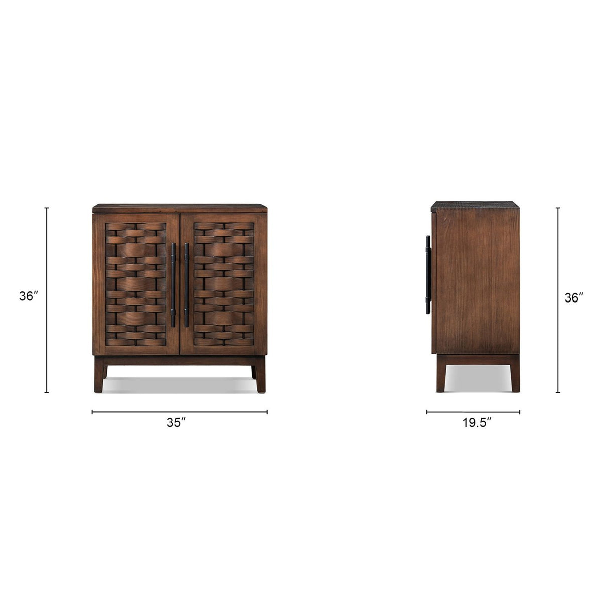 Koa - Gabinete - Marrón oscuro