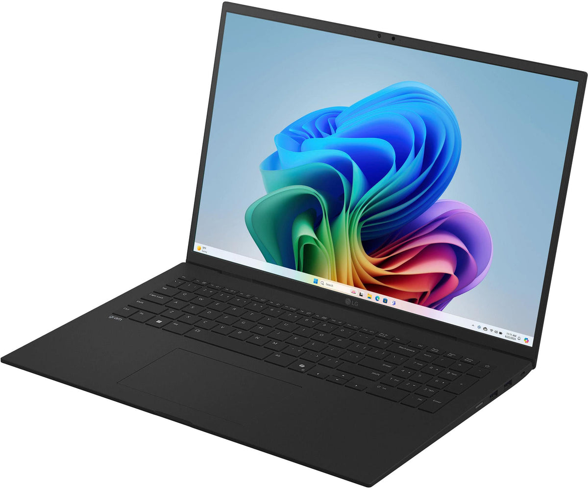 LG - gram 17" Touch Screen Laptop - Copilot+ PC - Intel Core Ultra 7 Series 2 with 32GB Memory - 1TB SSD - Obsidian Black