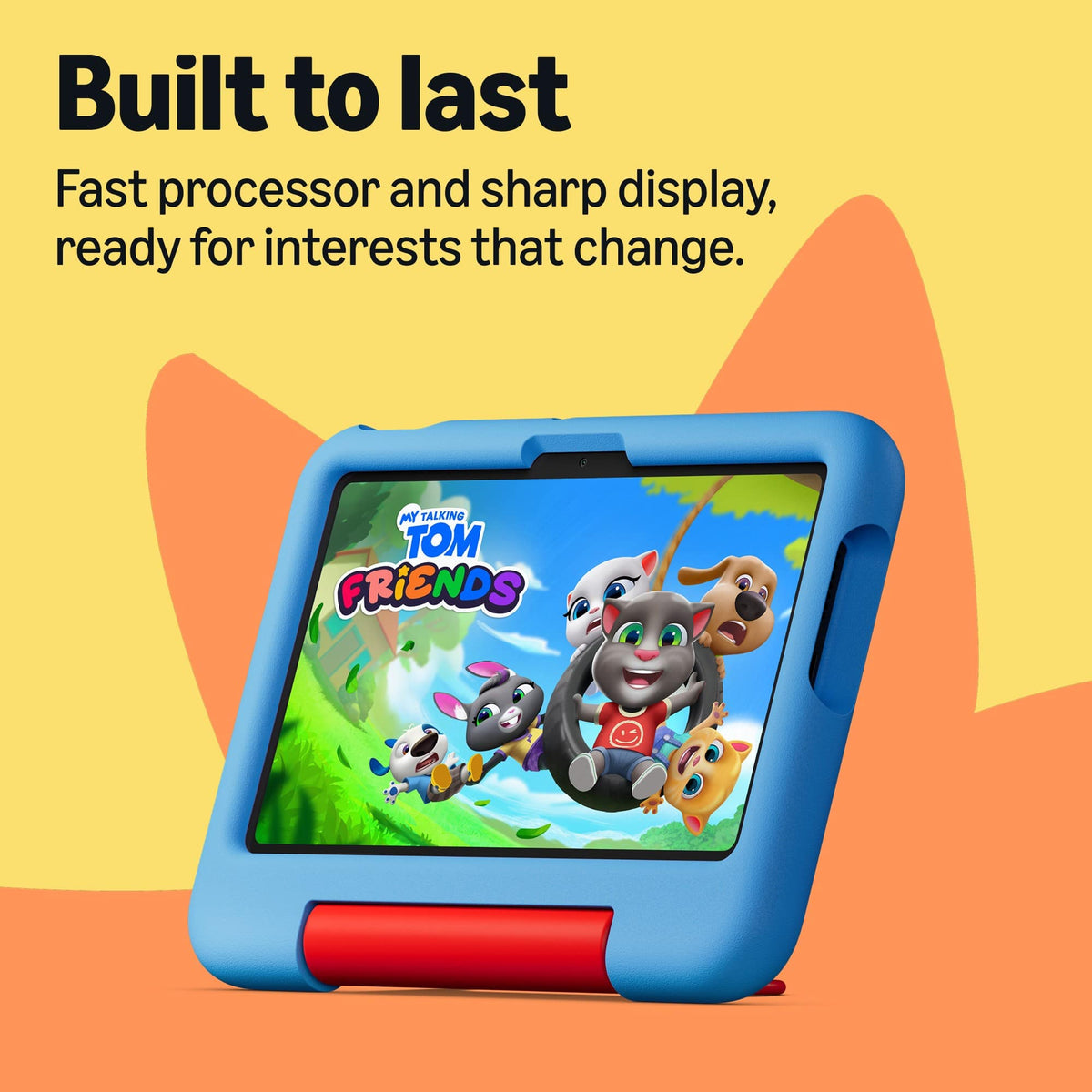 Amazon - Kids Tablet 11 (all-new) ages 3+, 11" 2.5K display, 8GB, includes 1-year Kids+ subscription, parental controls - Cool Green