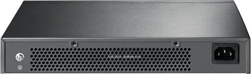 TP-Link - 24-Port 10/100/1000 Mbps Gigabit Ethernet Switch - Gray