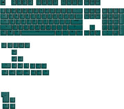 Glorious - GPBT Basics Universal Keycap Set Compatible with Most 100% 85% 80% TKL 60% Compact 75% Mechanical Keyboards - Totem Green