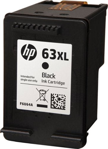 HP - 63XL High-Yield Ink Cartridge - Black